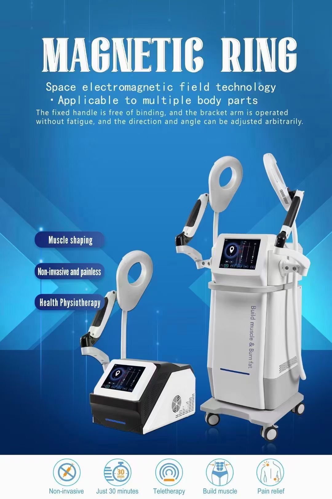 Magnetic Ring Physical Therapy Machine